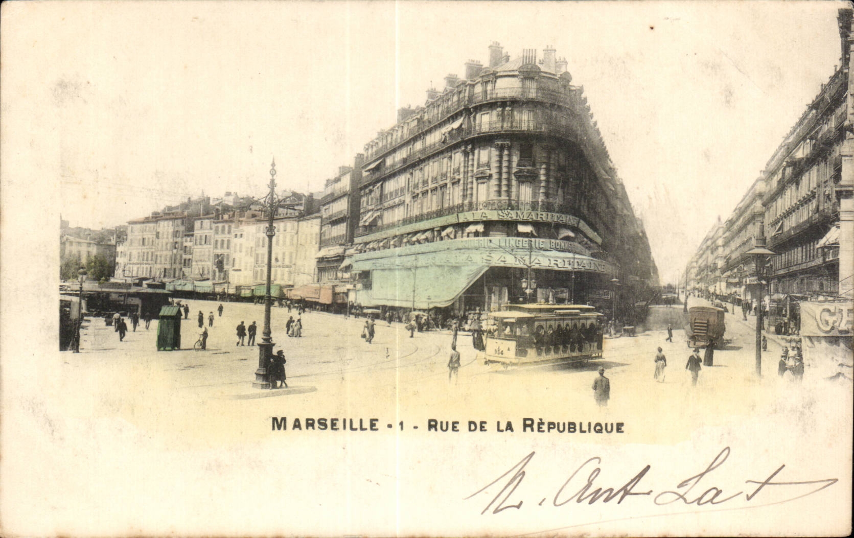 Marseille - Rue de la Republique - CPA 