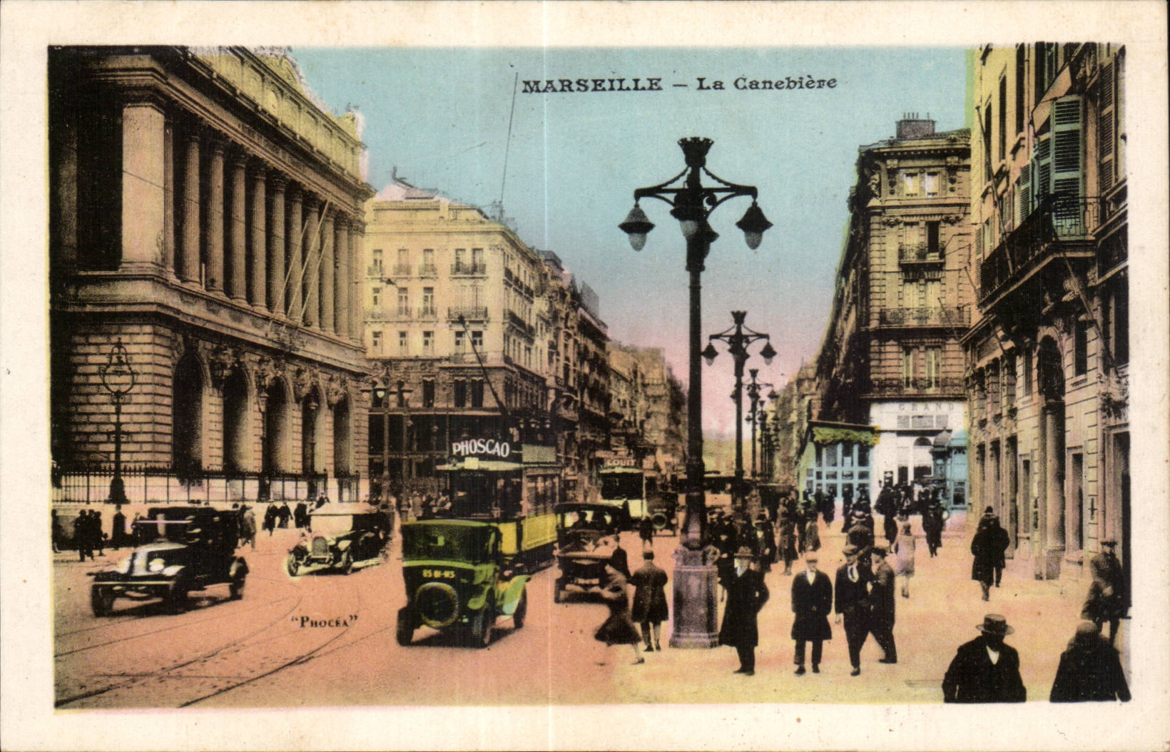 Marseille - La Canebiere - CPA 