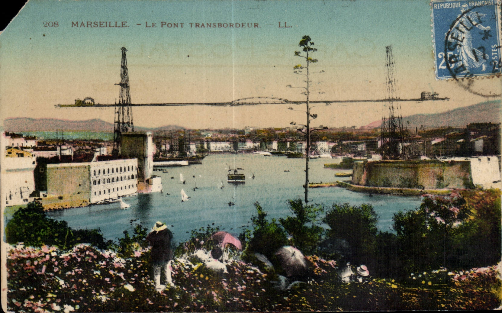 Marseille — Le Pont transbordeur — LL. — n° 208