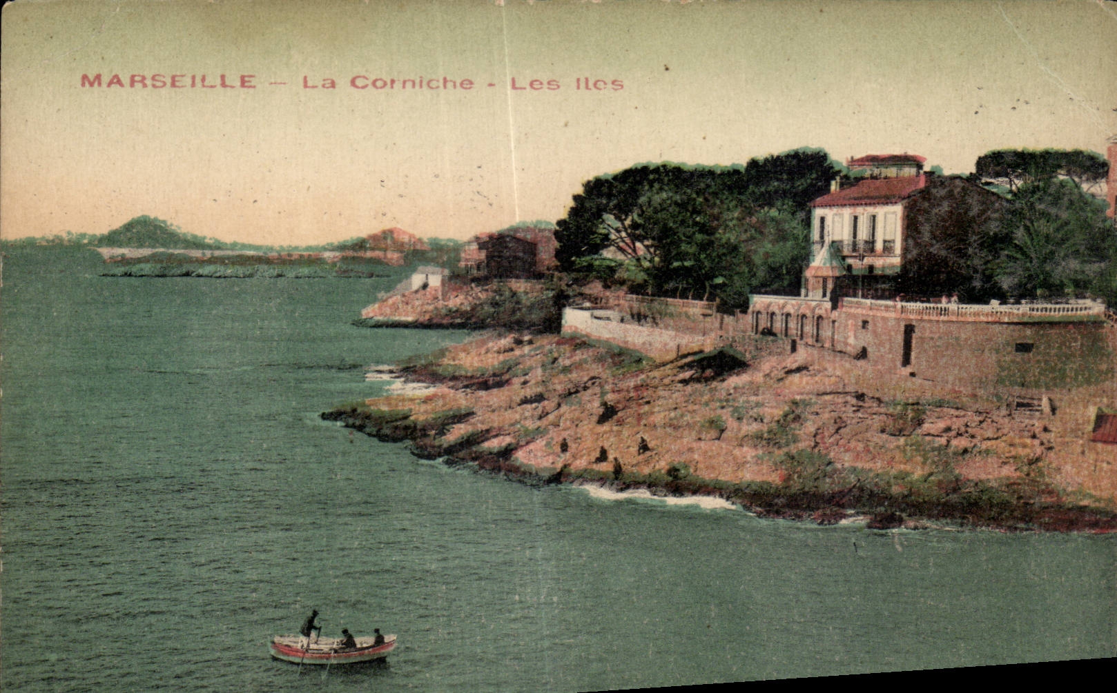 Marseille - La Corniche - Les Iles - CPA 
