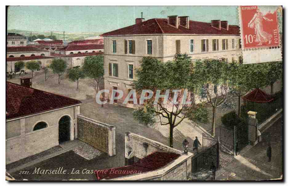 Marseille - La Caserne Beauveau - CPA 