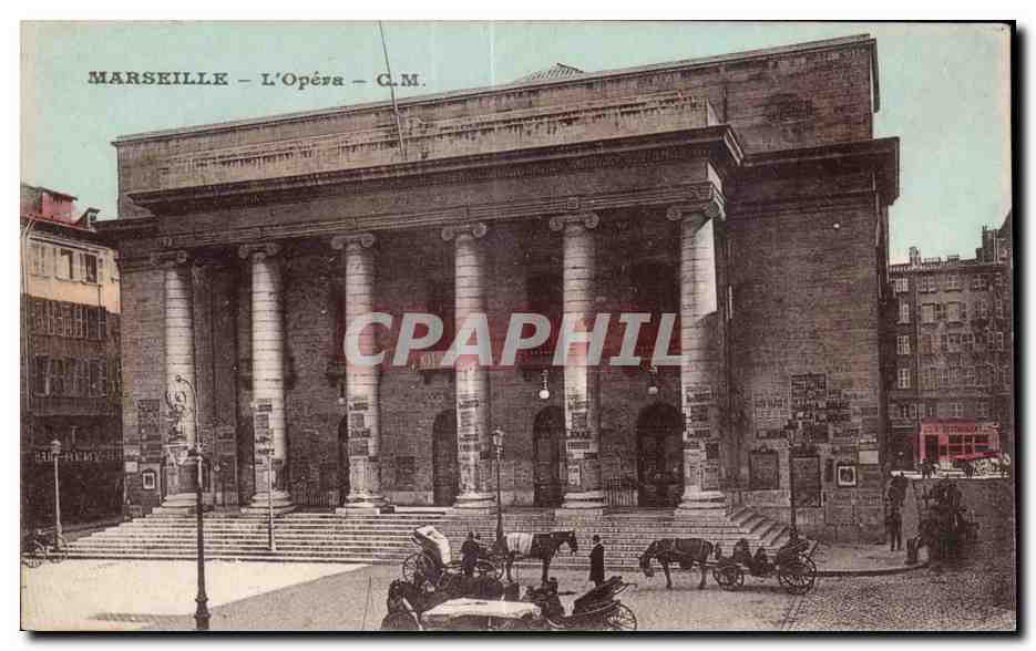 Marseille - L Opera - CPA 