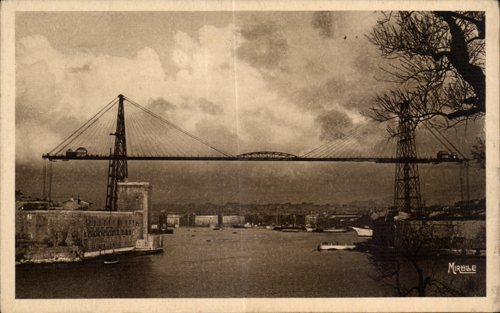 Marseille - Le Pont Transbordeur - CPA 