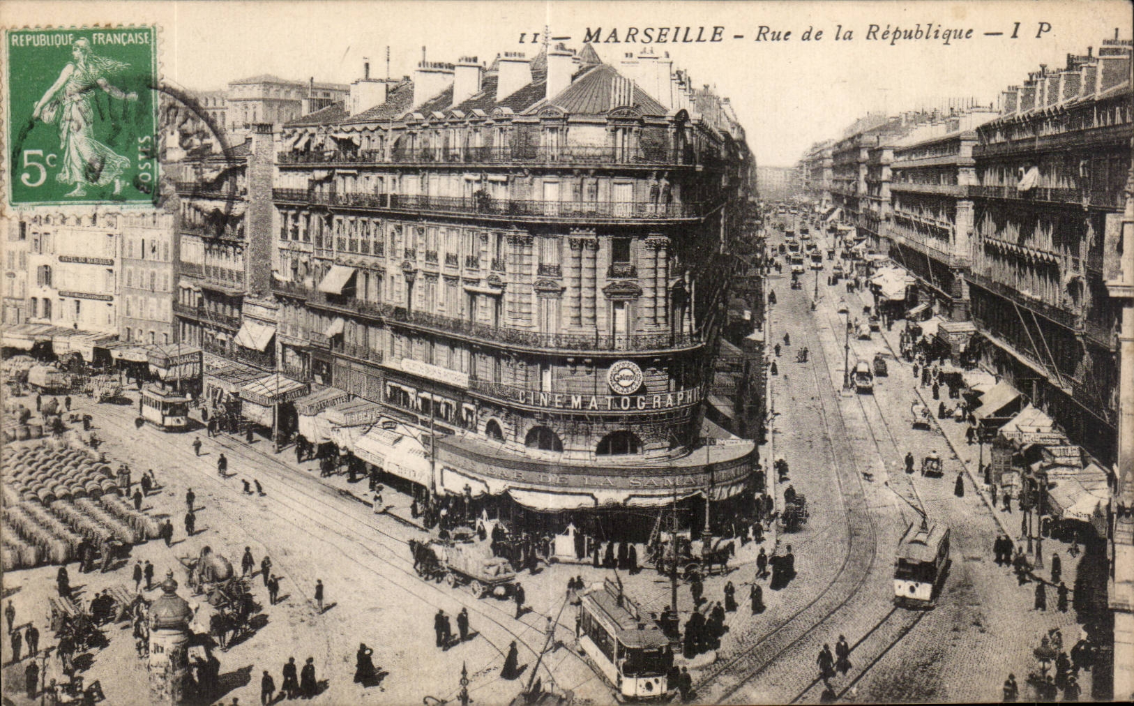 Marseille - Rue de la Republique - CPA 