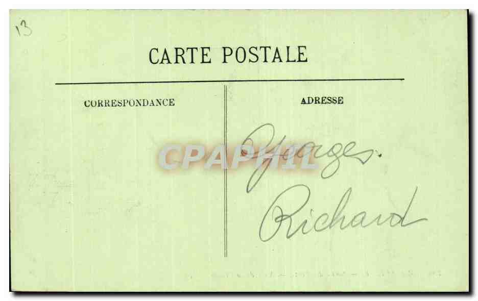 Marseille — Sortie des Ports — Môle de la Pinède — LL. — N° 296 — Reverso