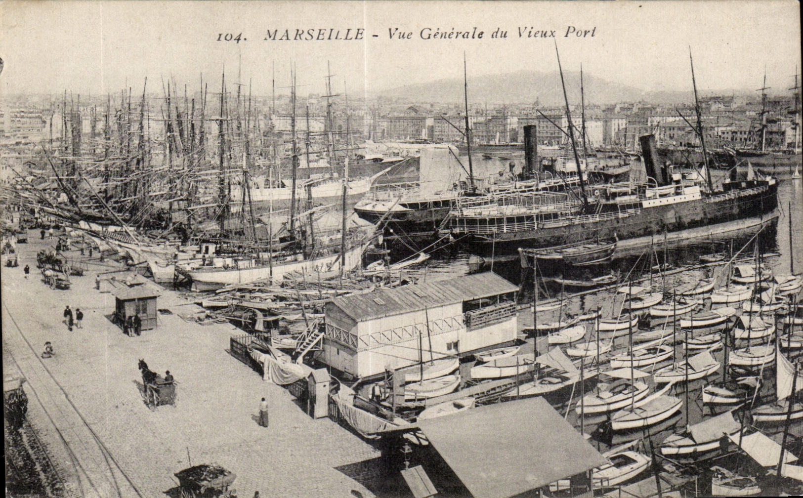 MARSEILLE - Vue Générale du Vieux Port — Édition non identifiée, n° 104
