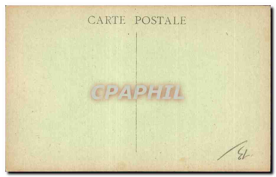 Marseille - Ascenseurs de Notre Dame de la Garde - CPA  — Rückseite