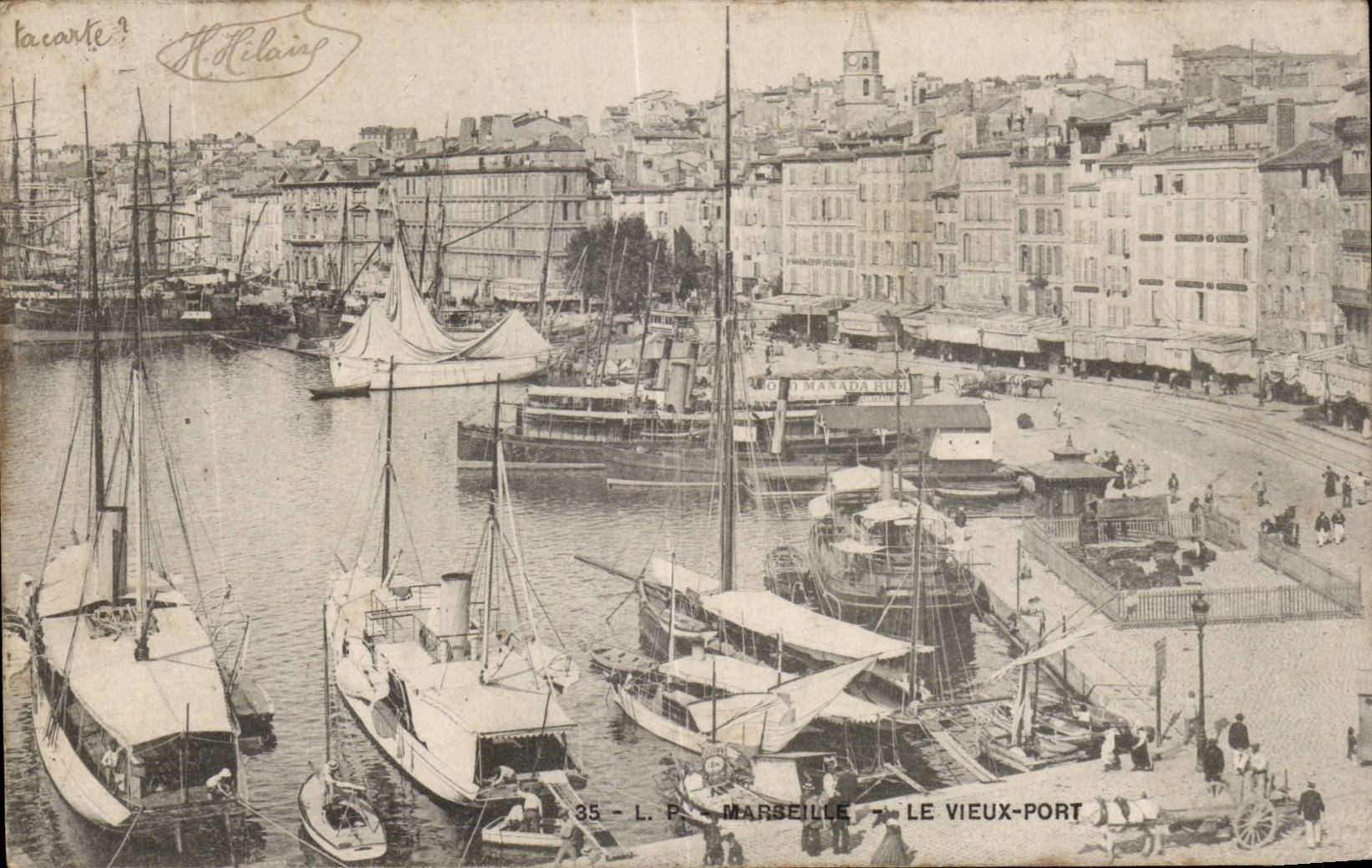 Marsella — El Puerto Viejo — H. Lilain, n°35