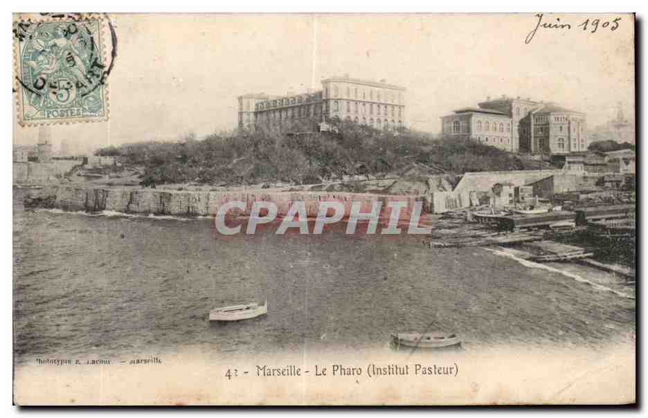Marseille - Le Pharo - Institut Pasteur - CPA 