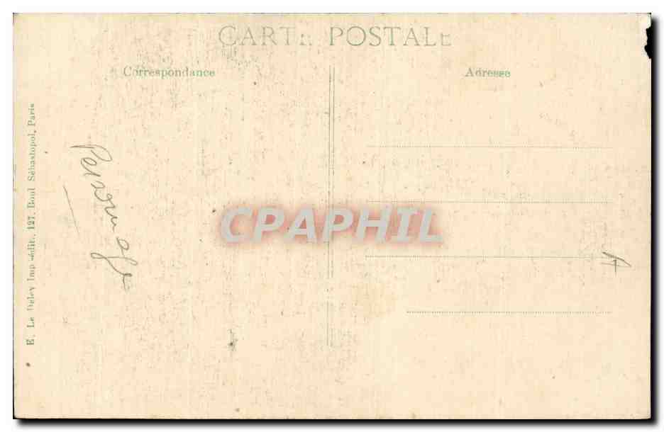 CPA Militaria Lord Kitchener Ministre de la guerre anglais — Rückseite