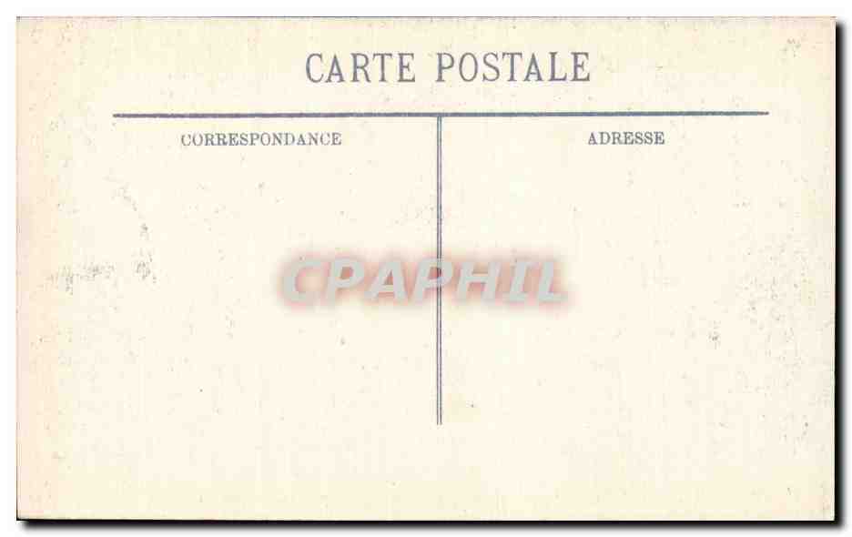 CPA Militaria Senlis Une rue bombardee  — Rückseite