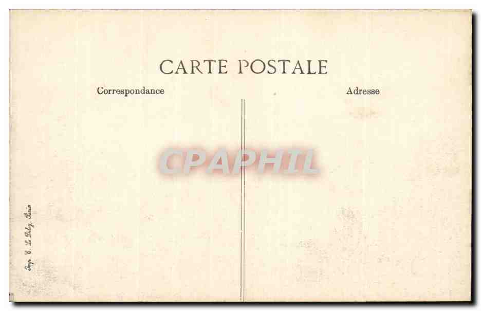 CPA Militaria Glannes La grande rue — Rückseite