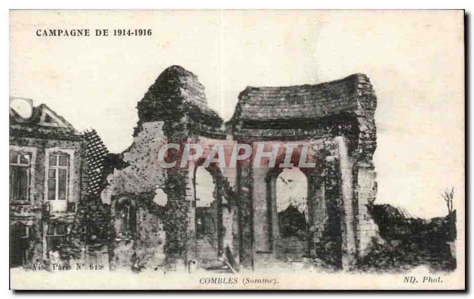 CPA Militaria Combles