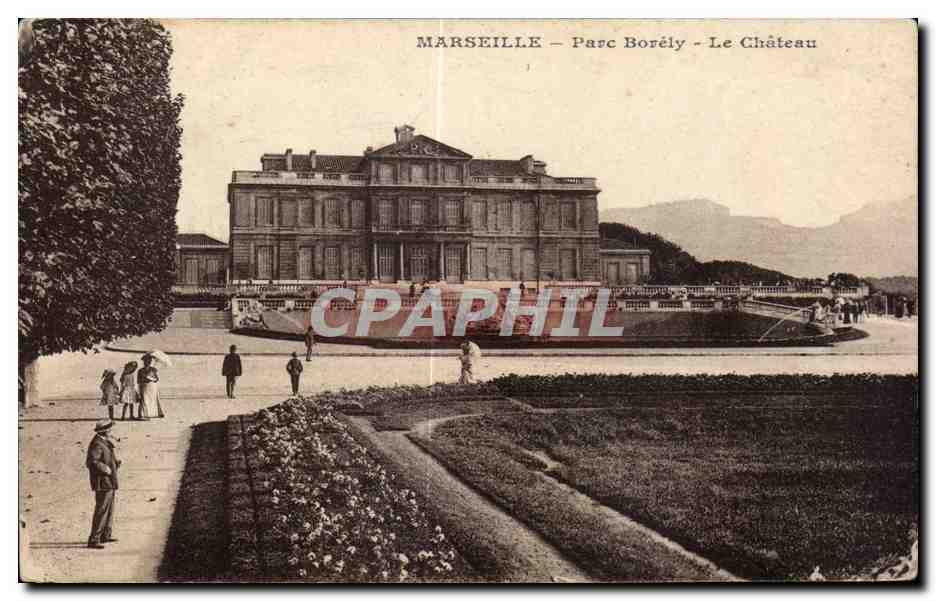 CPA Marseille Parc Borely Le chateau