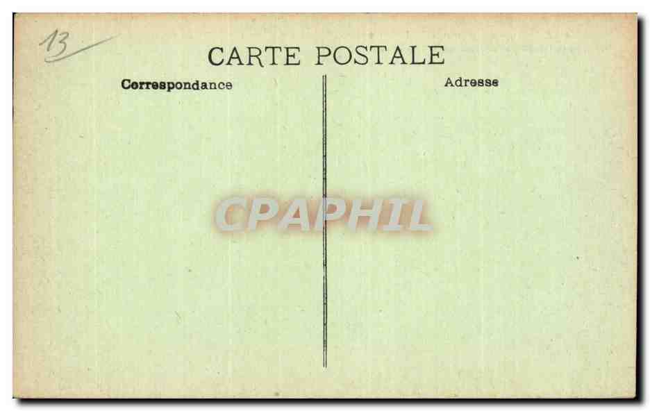 CPA Marseille Collection du chateau d If Edmond Dantes et l abbe Faria — Verso