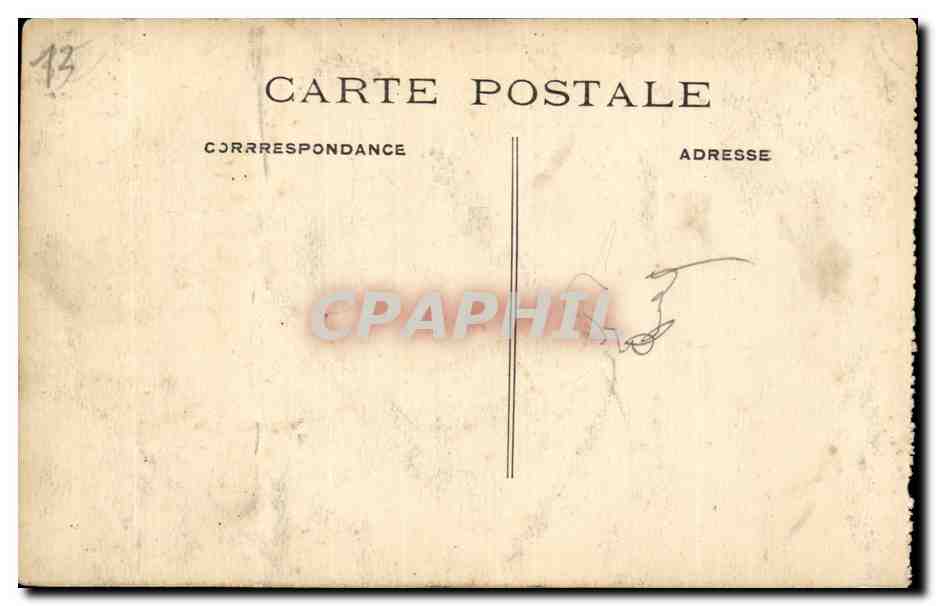 CPA Marseille La prado  — Verso