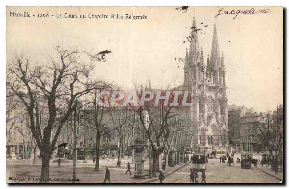 CPA Marseille Le cours du Chapitre et les reformes