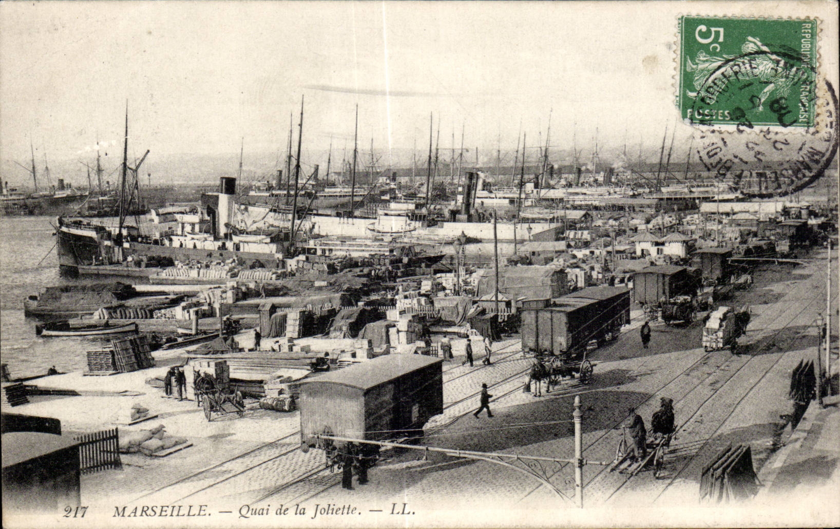 Marseille — Quai de la Joliette — LL. n° 217