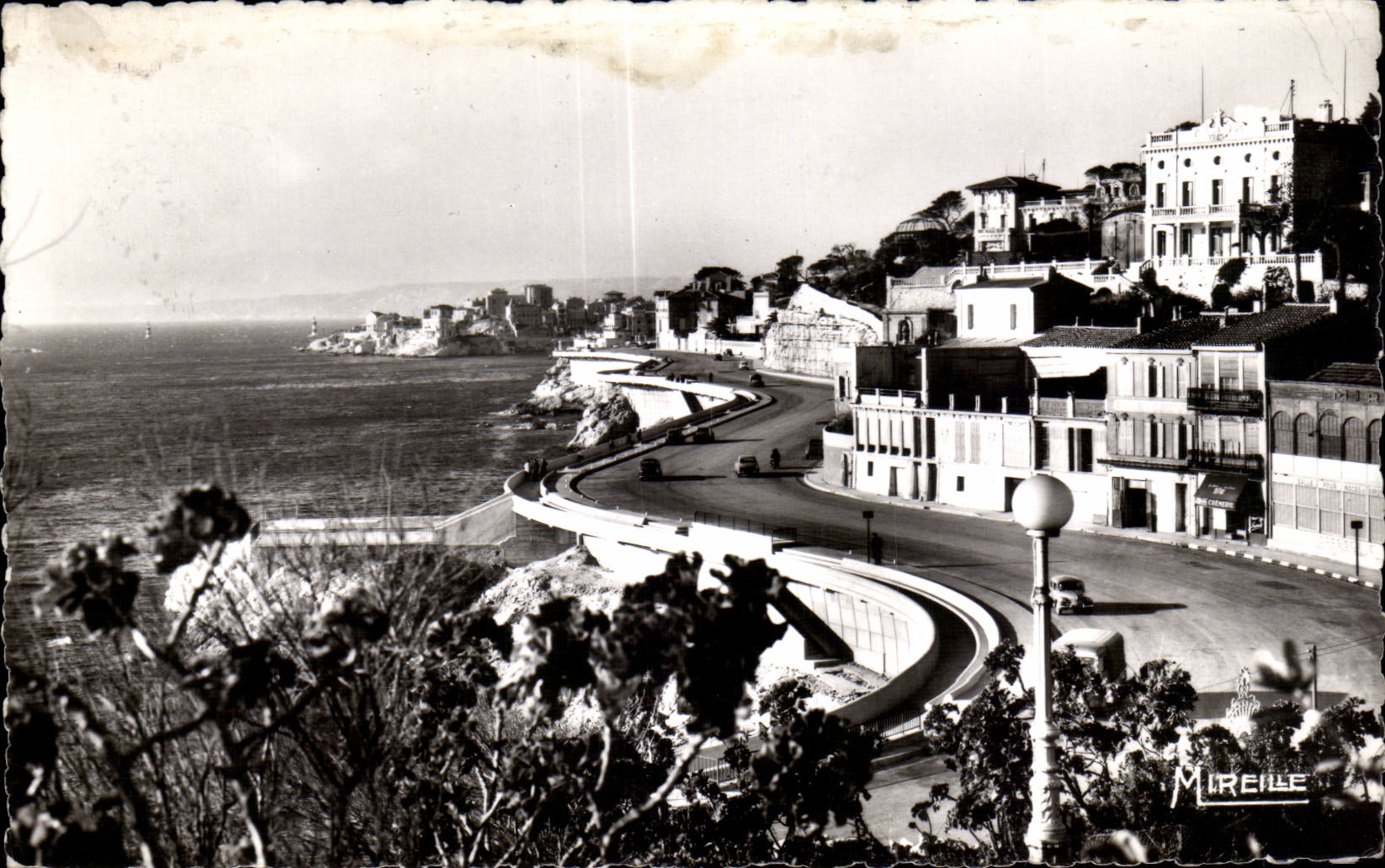 CPSM Marseille La nouvelle corniche 