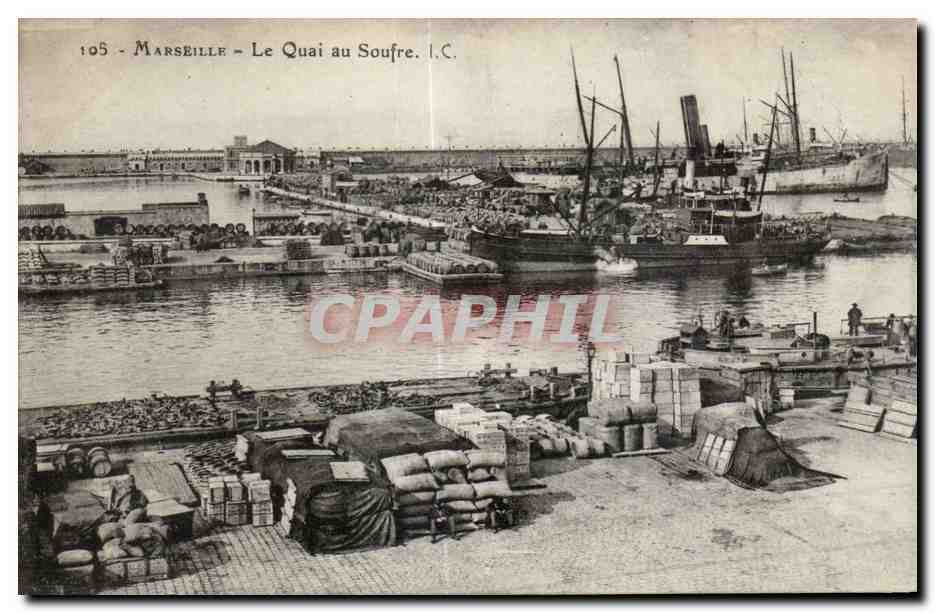 Marseille - Le Quai au Soufre - I.C. - n°105