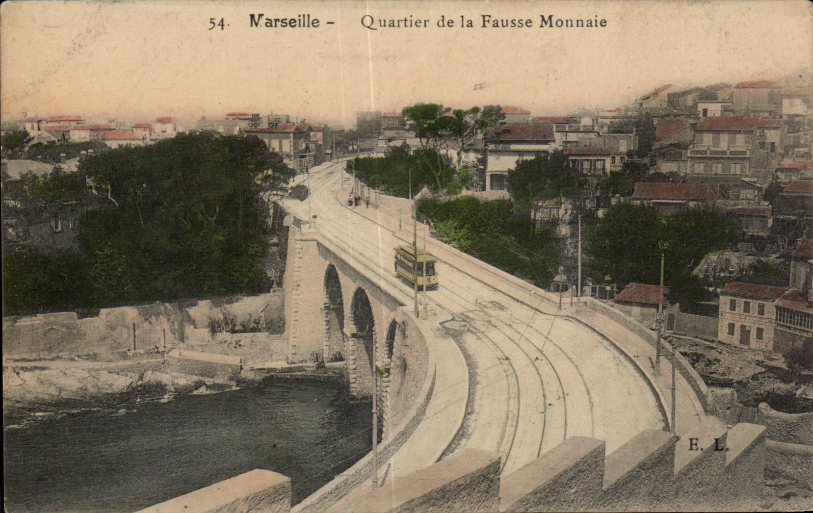 CPA Marseille Quartier de la fausse monnaie