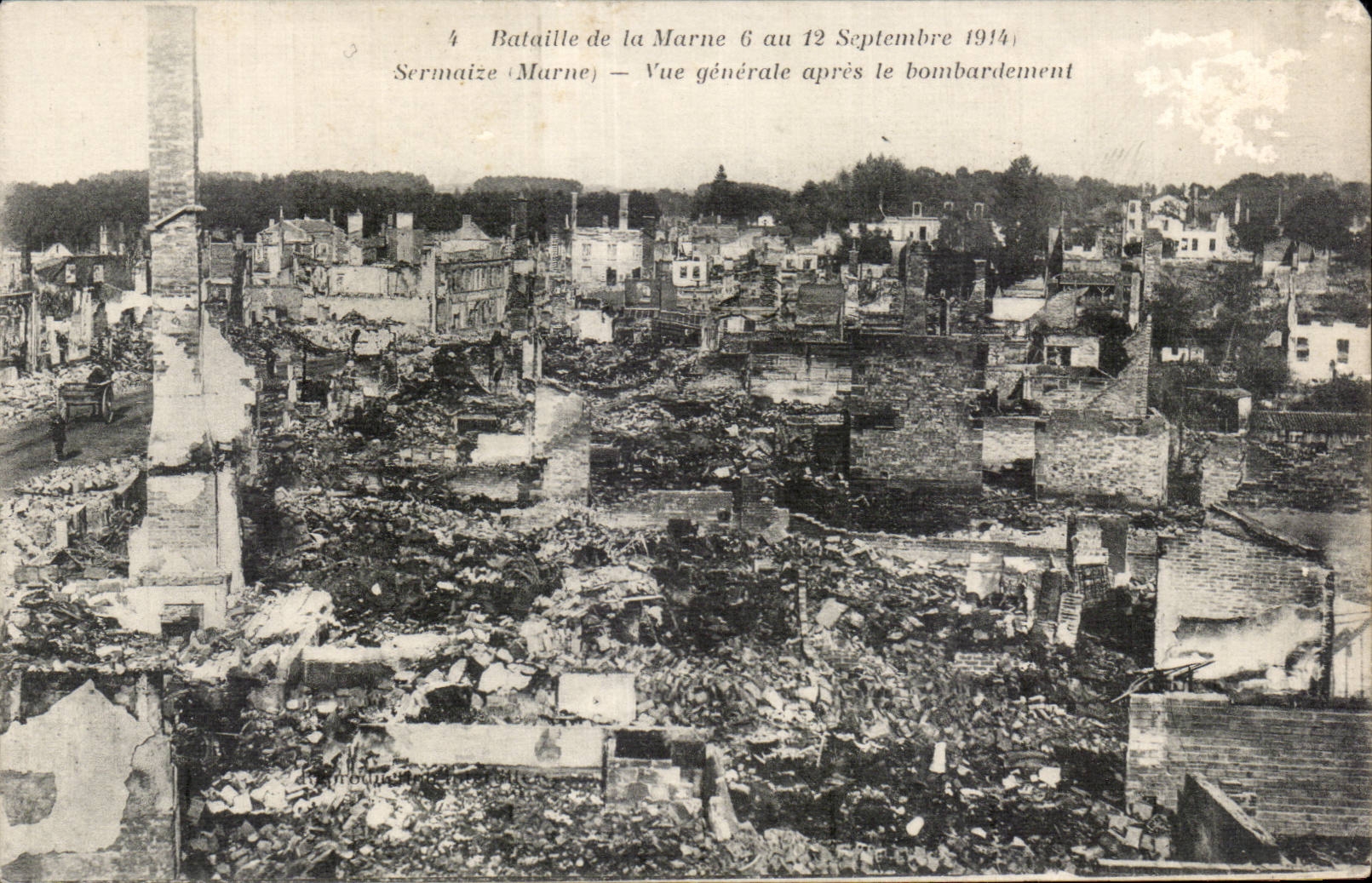 CPA Militaria Sermaize Bataille de la Marne 