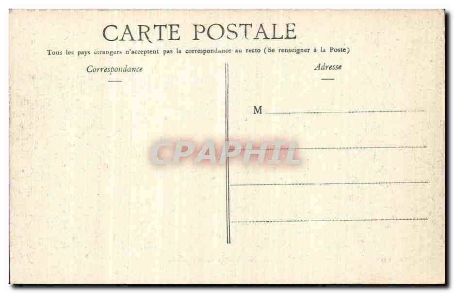 CPA Militaria Nieuport les halles — Rückseite