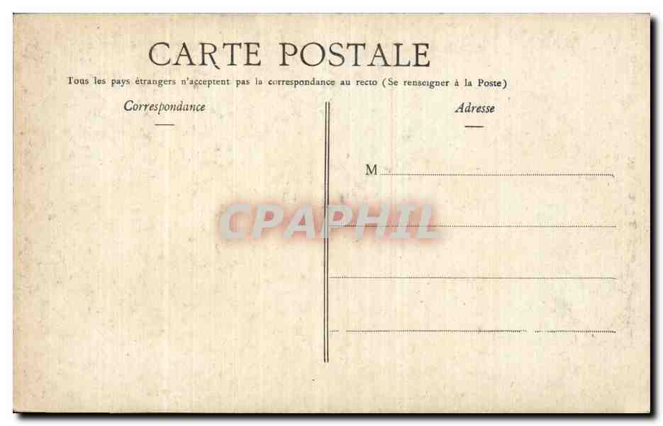 CPA Militaria Nieuport l eglise — Rückseite