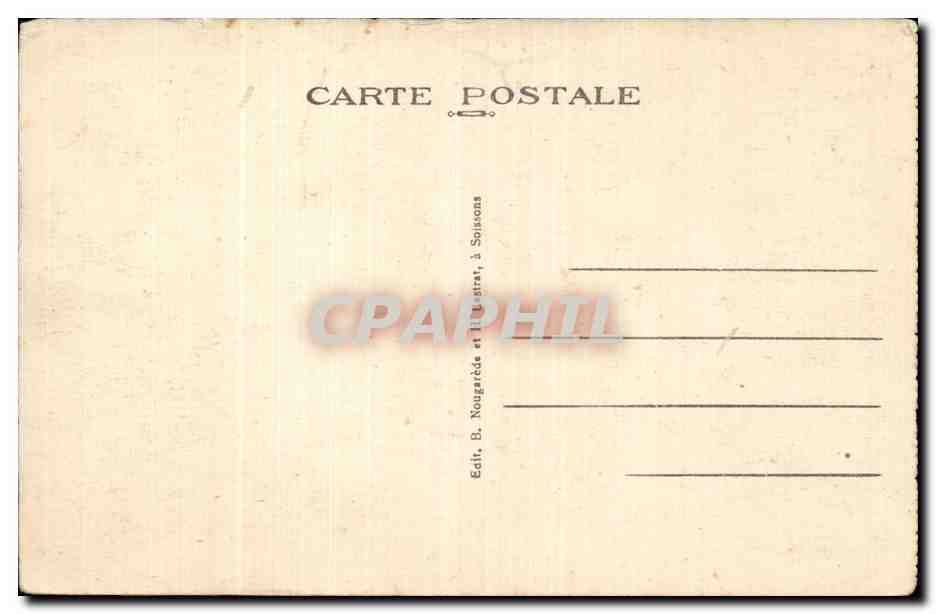 CPA Collegiale du Mont Notre Dame — Verso