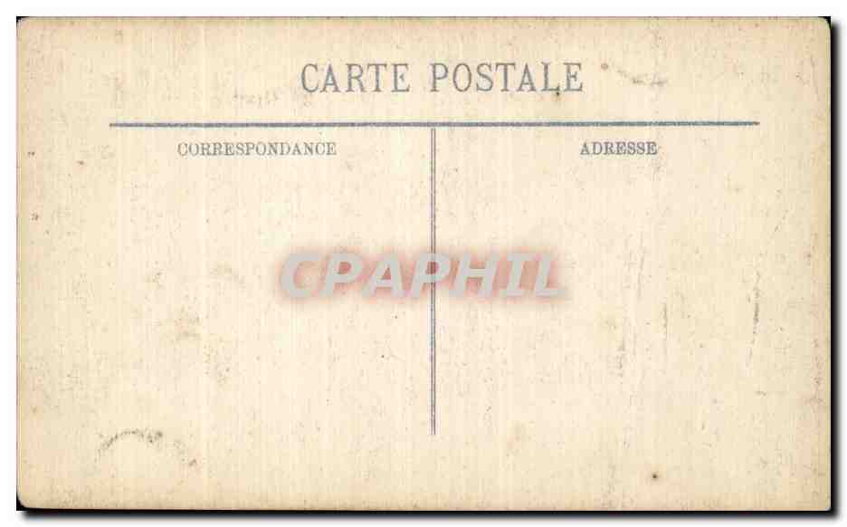 CPA Militaria Louvain detruit par les Allemands La cathedrale et l hotel de ville — Rückseite