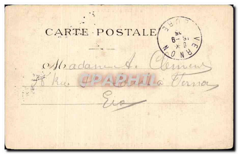 CPA Militaria Premiere Republique Representant du peuple a l armee du Rhin (1794) — Rückseite