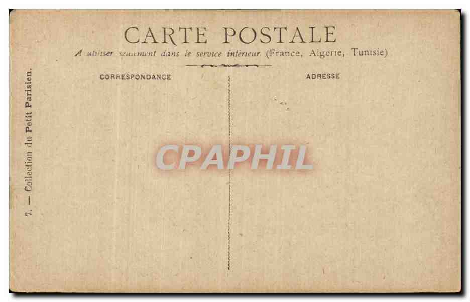 CPA La chant patriotique La Marseillaise — Verso