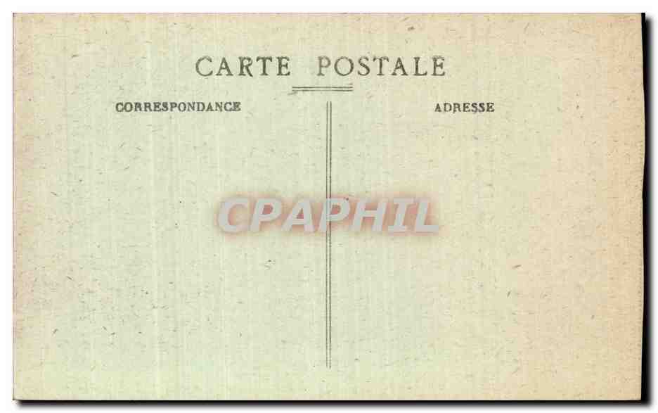 CPA Militaria Reims Faubourg de Laon mis en ruines par les obus allemands  — Rückseite