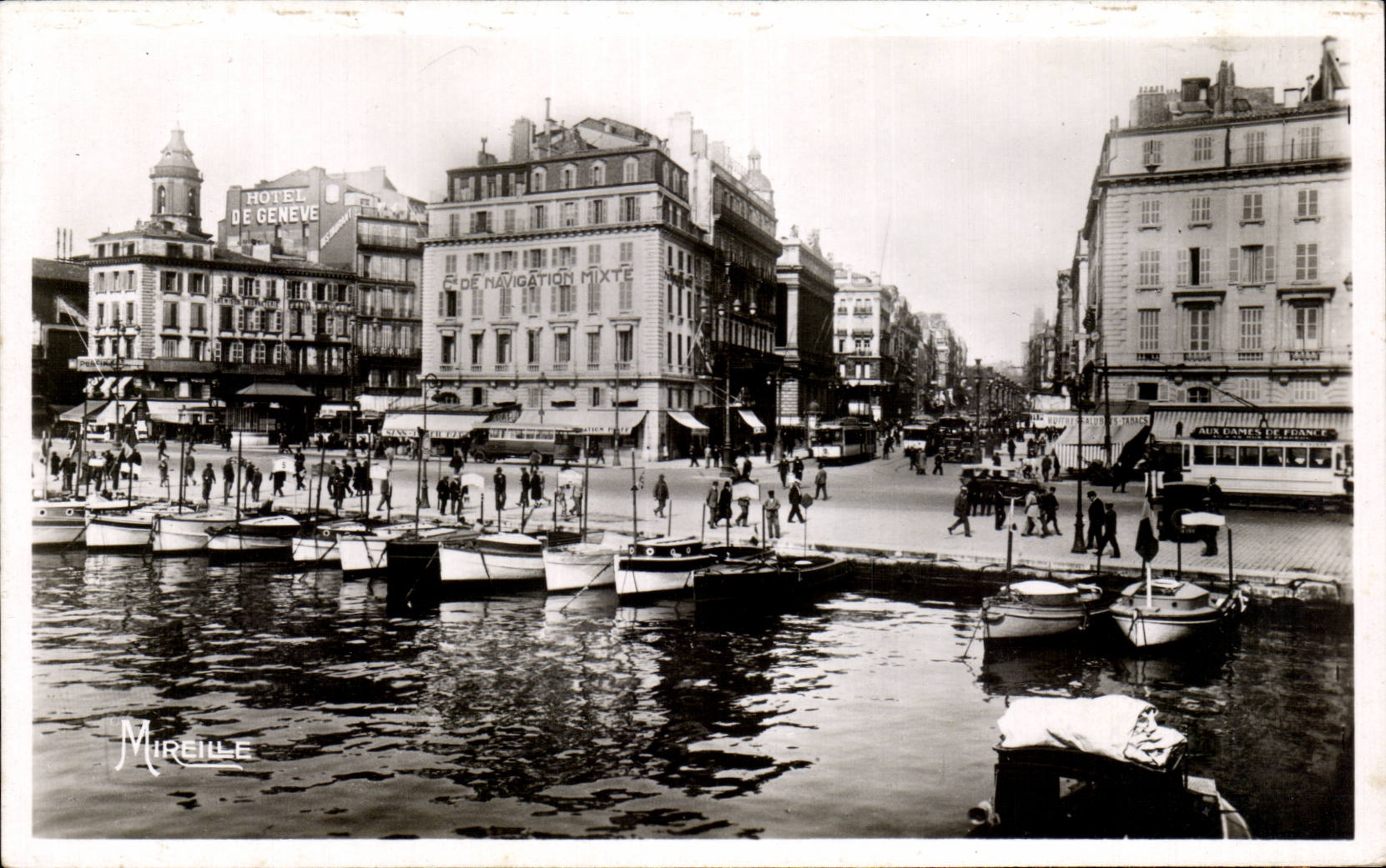 Marseille - Quai des Belges - La Canebiere - CPA