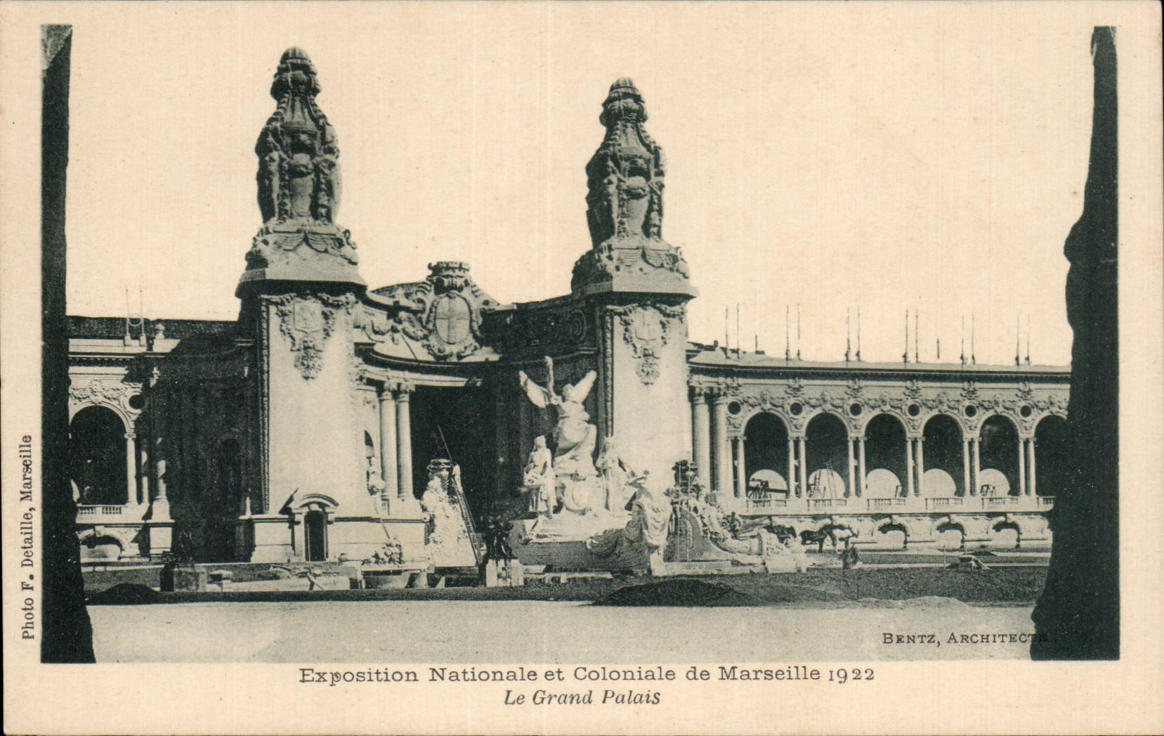 Marseille - Exposition Coloniale - Coloniale de Marseille 1922 - Le Grand Palais - CPA