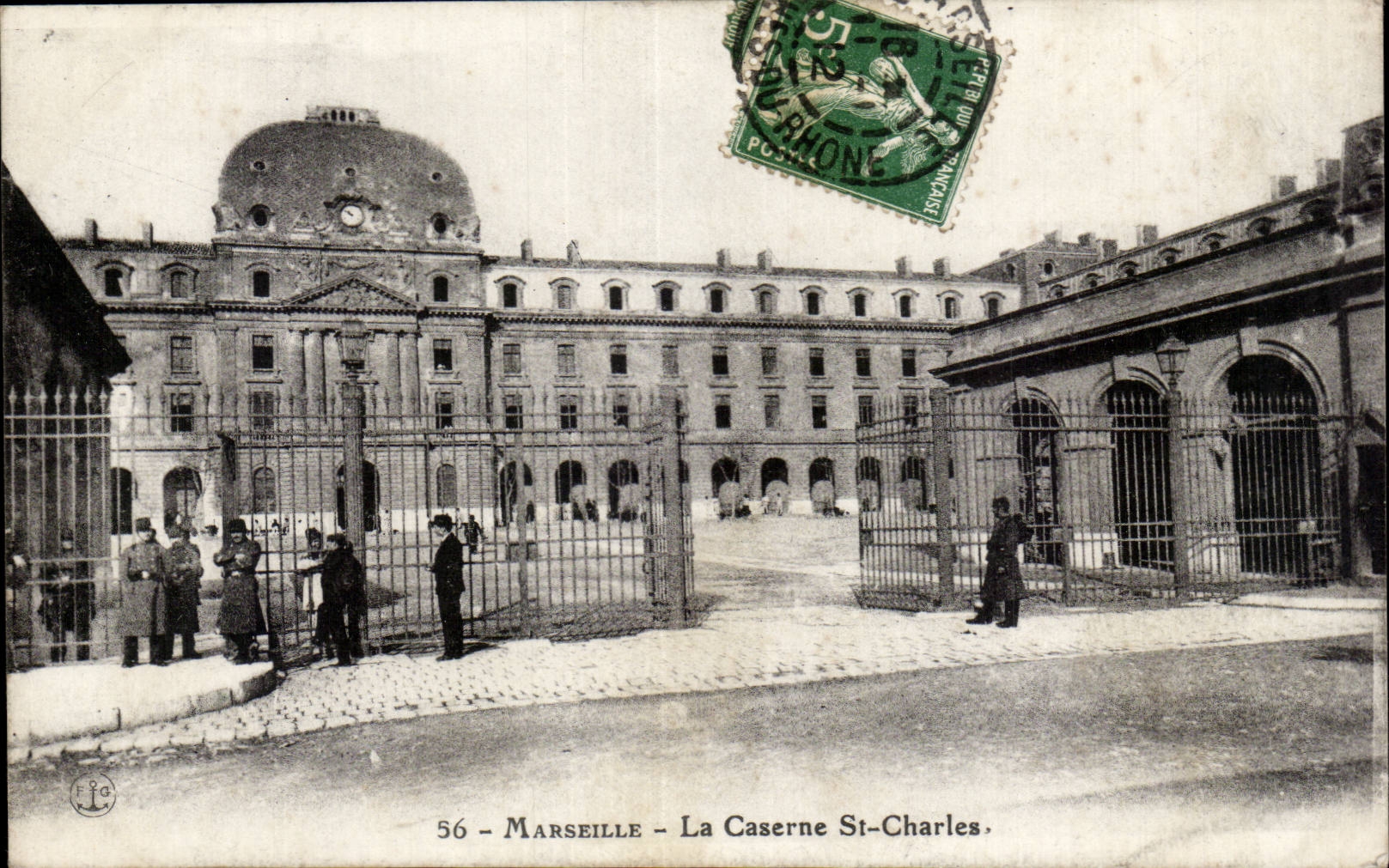 Marseille - Caserne St Charles - CPA