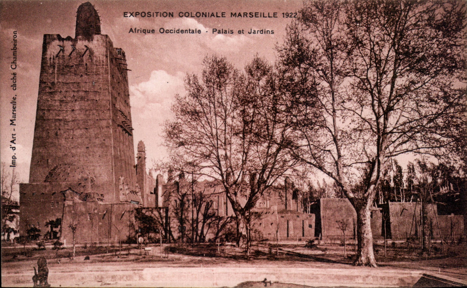 Marseille - Exposition Coloniale 1922 - Afrique Occidentale - CPA
