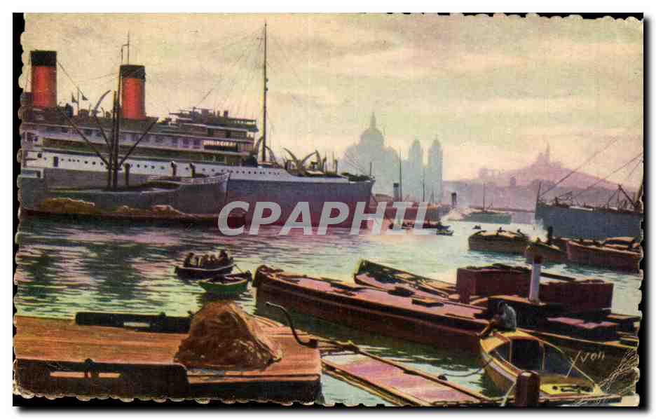 Marseille - Le Bassin de la Joliette - CPA