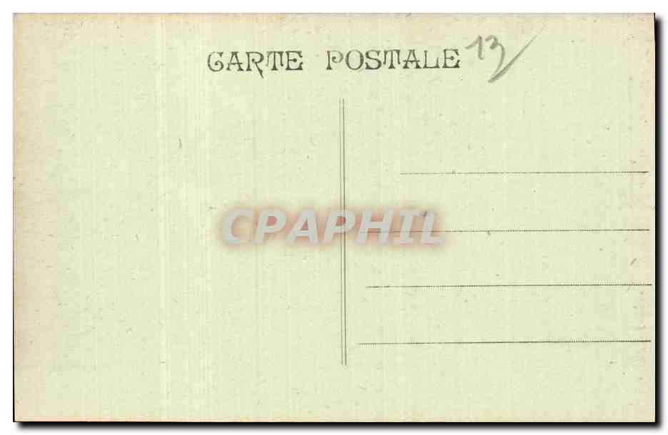 Marseille - Exposition Coloniale 1922 - Palais du Ministere - CPA — Rückseite