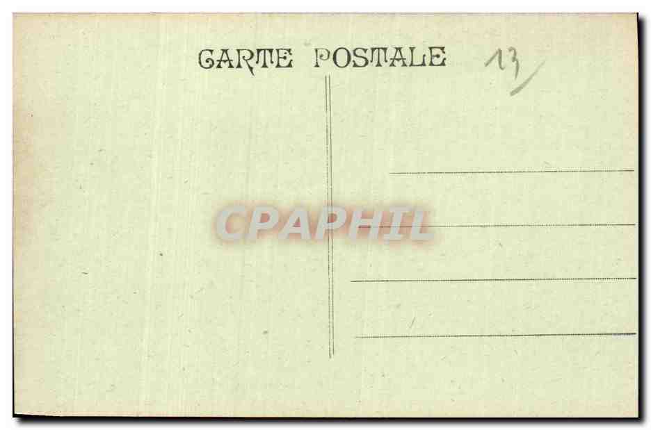 Marseille - Exposition Coloniale 1922 - Une Rue du Village Annamite - CPA — Verso