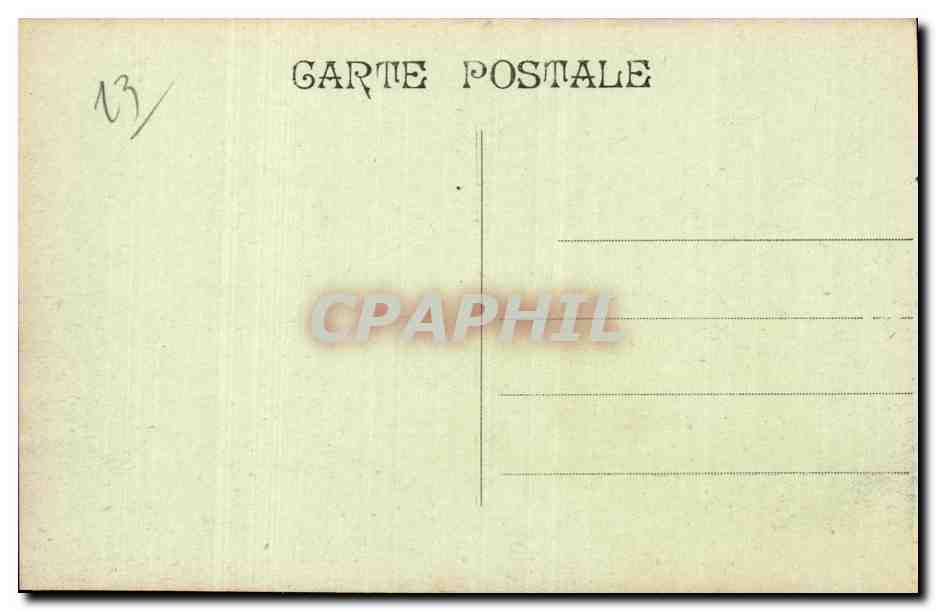 Marseille - Exposition Coloniale 1922 - Palais de l A O F - chameau - camel - CPA — Rückseite