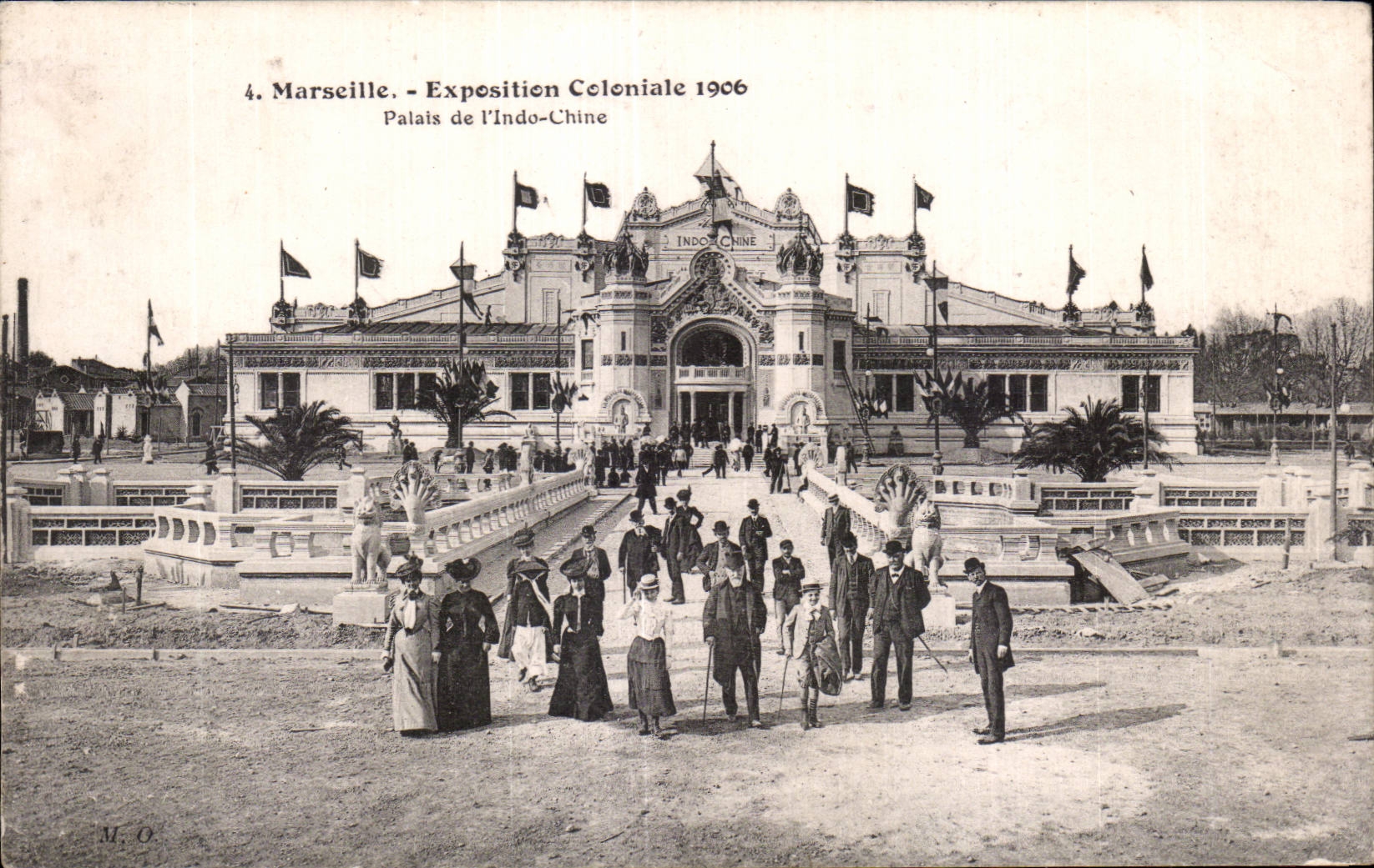 Marseille - Exposition Coloniale 1916 - Grand Palais de l Indo Chine - CPA 