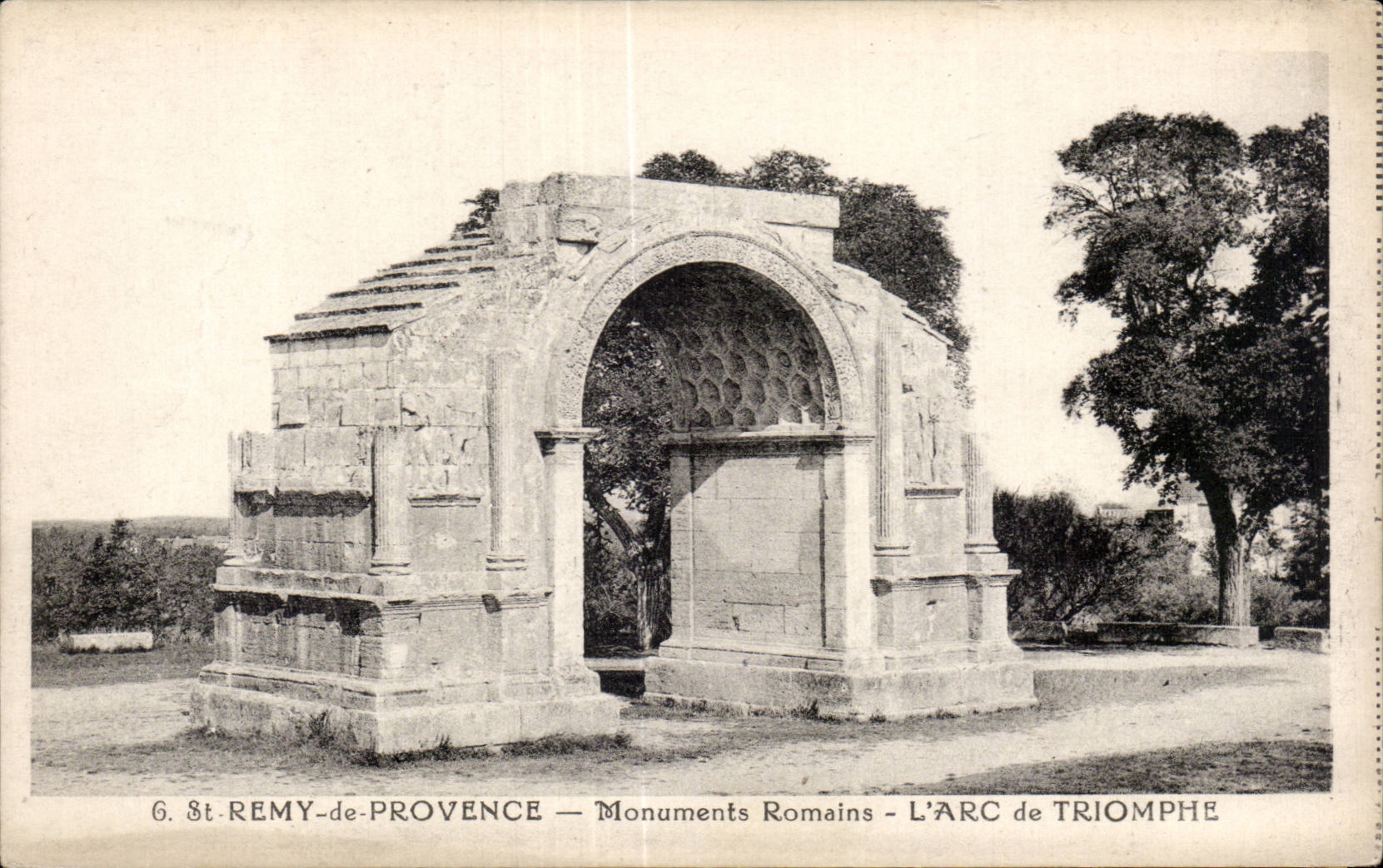 St-Rémy-de-Provence — Monumentos Romanos — El Arco de Triunfo