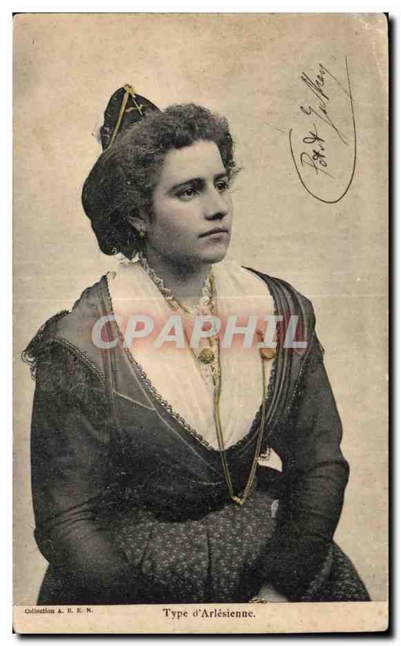 Folklore - Costumes - Type Arlesienne - CPA 
