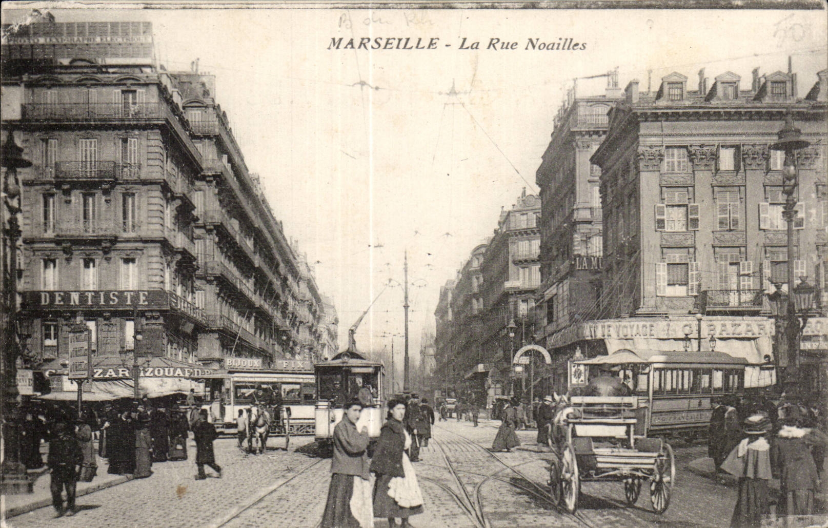 Marseille - La Rue Noailles - CPA 