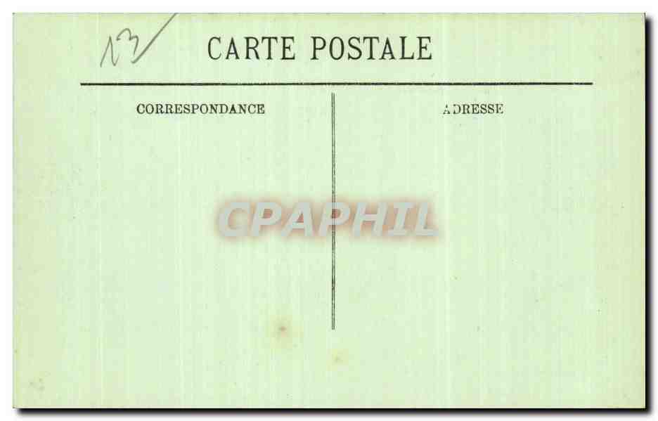 Marseille - Vue sur le Quai de la Fraternite - CPA  — Verso