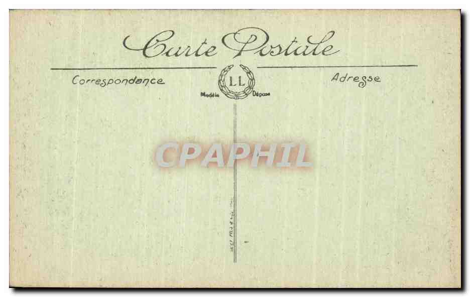 CPA Militaria Albert Apres le bombardement  — Rückseite