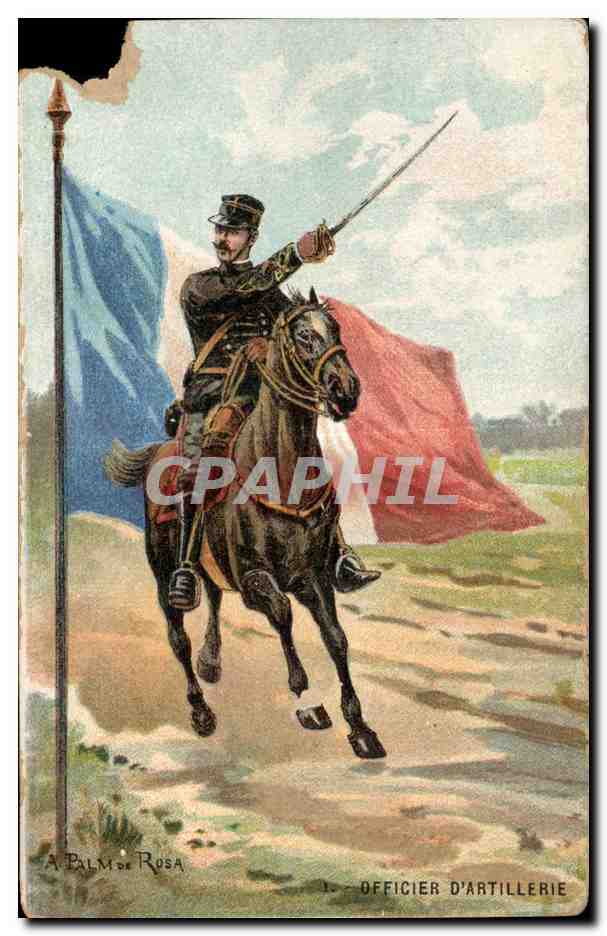 Officier d'Artillerie — A. Palm de Rosa — n°1