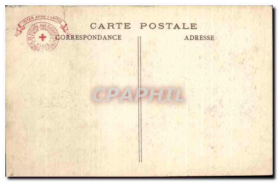 CPA Militaria Honneur et gloire Drapeau allemand 87eme Pomeranien Depose aux Invalides Paris  — Rückseite