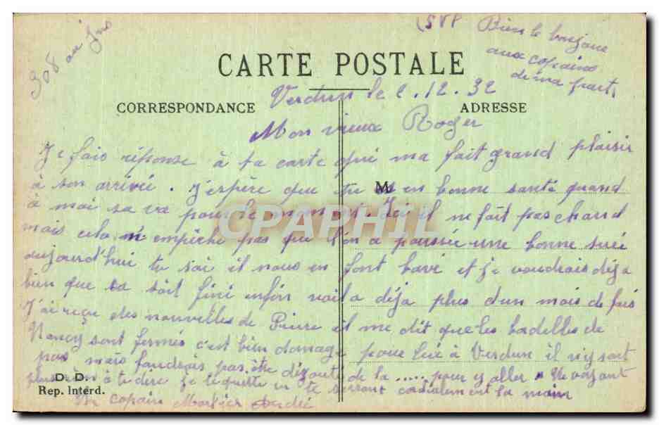 De zeven kapitalen zonden van de soldaat — De Gier — AD JARRY 1912 — Achterkant